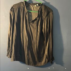 Elegant Black Women's Top